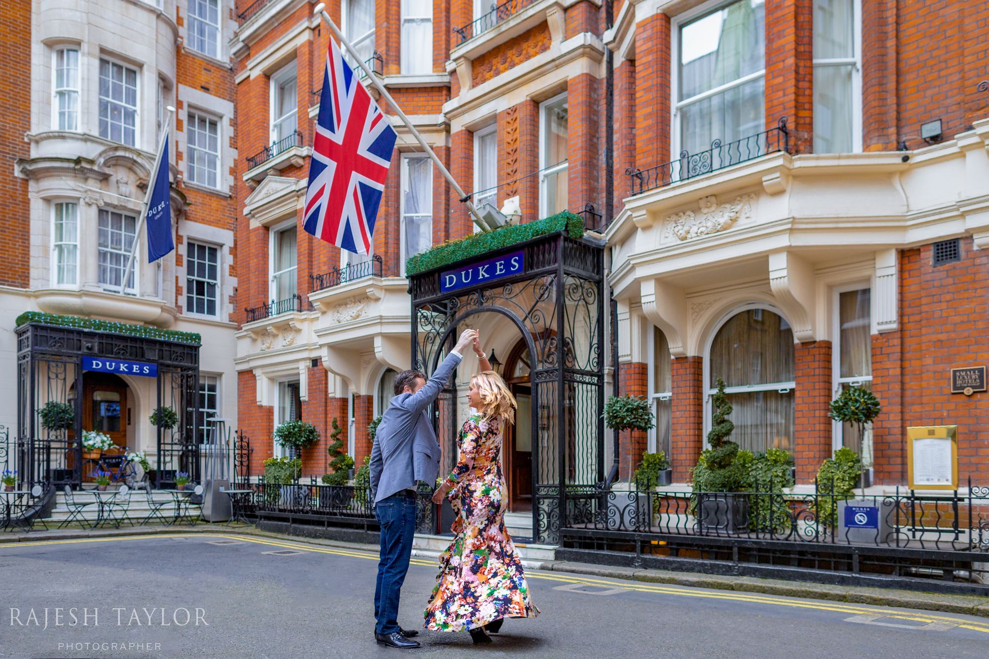 Duke's Bar & Hotel St James's with Don & Lyndsey © Rajesh Taylor