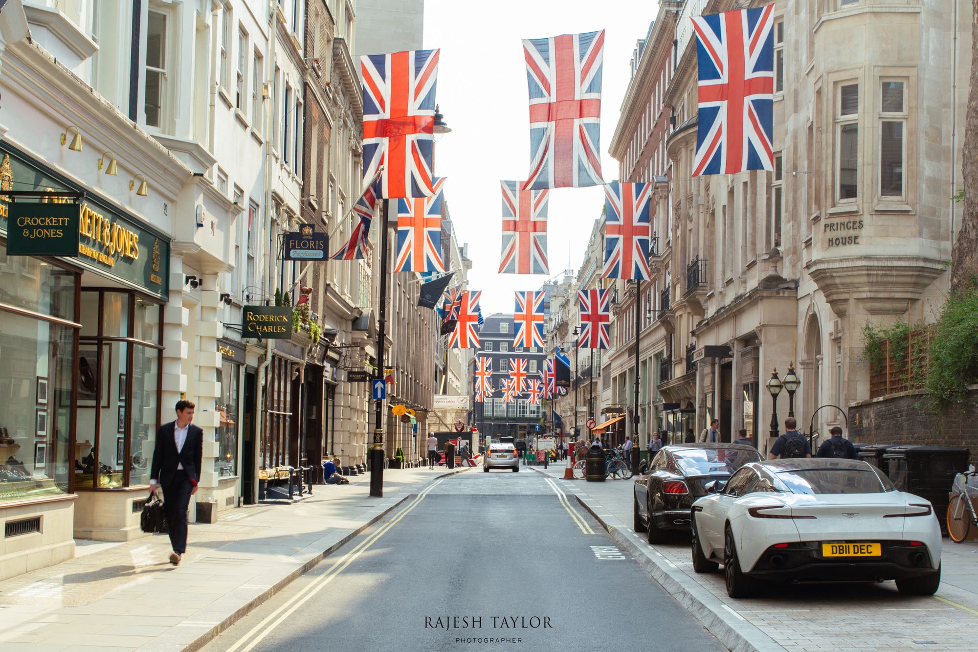 Peaceful Jermyn Street of St James's, London © Rajesh Taylor