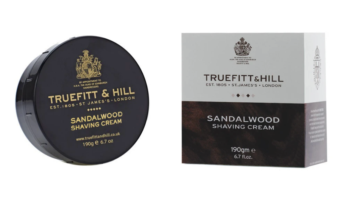 Sandalwood Shaving Cream: Truefitt & Hill