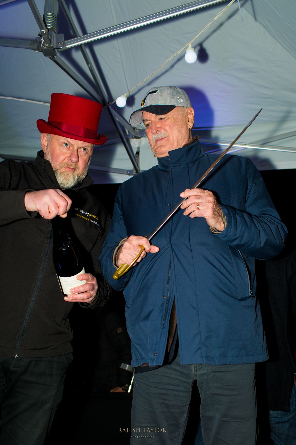 Christmas Celebrations In Shepherd Market With John Cleese