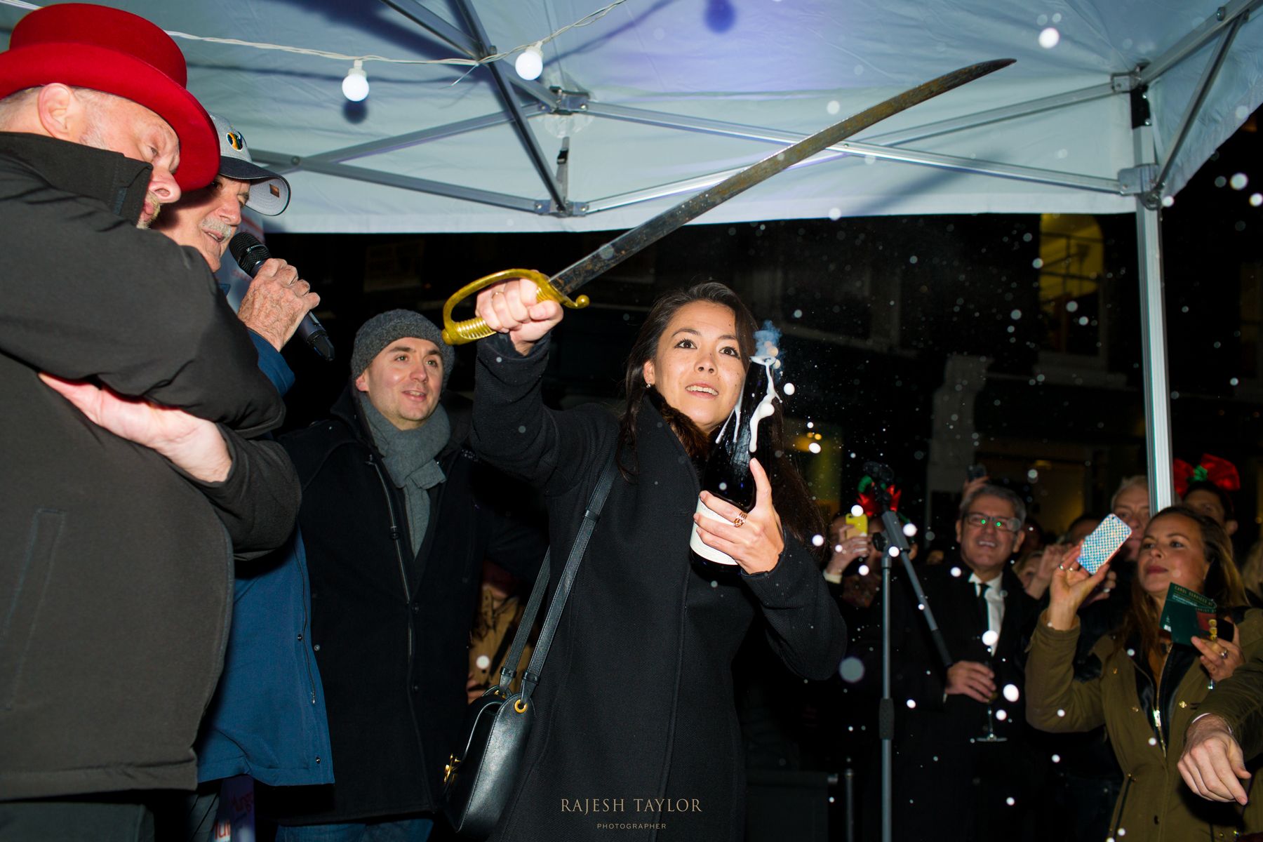 Christmas Celebrations In Shepherd Market With John Cleese