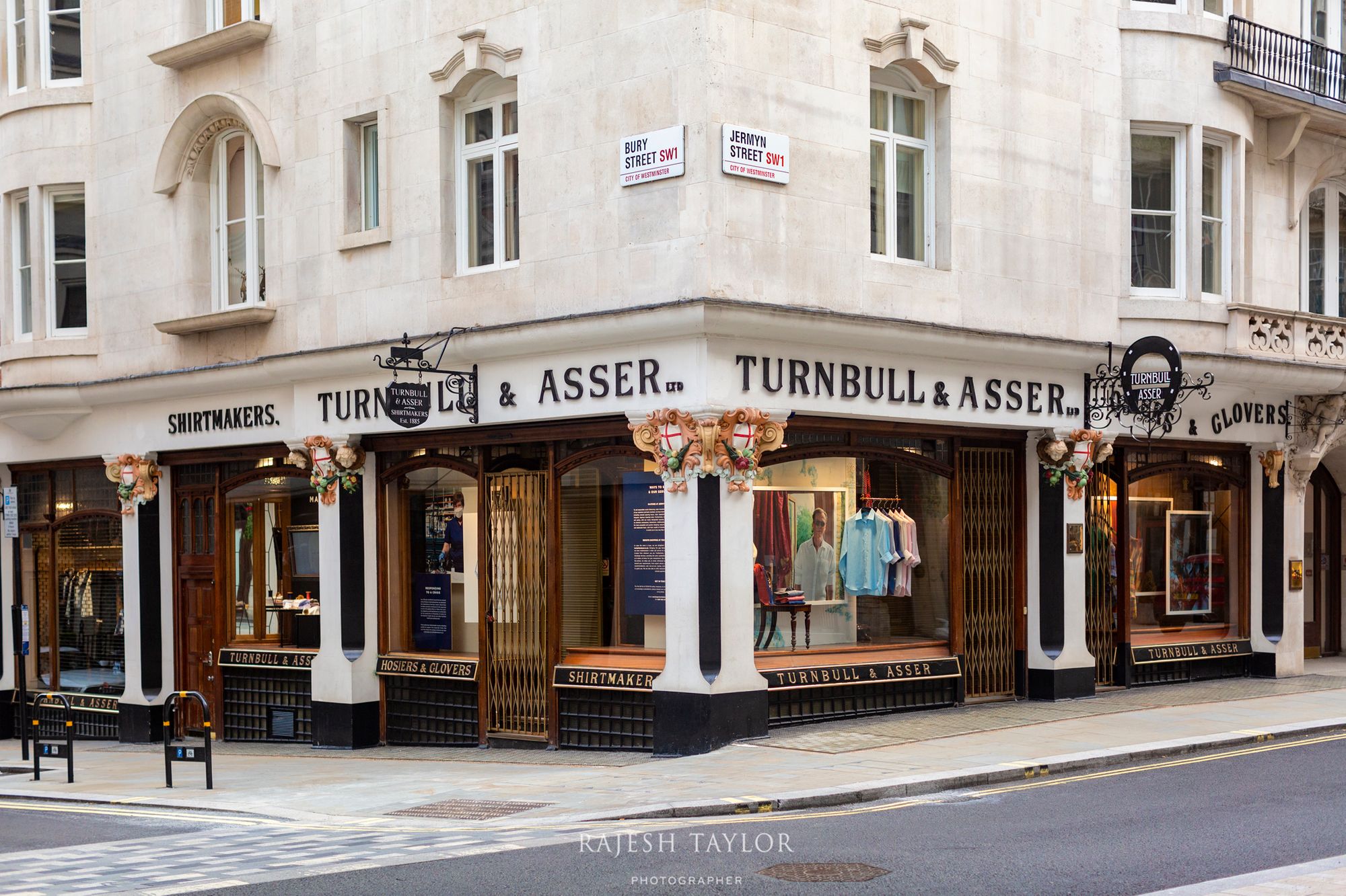 Turnbull & Asser of Jermyn St, London © Rajesh Taylor