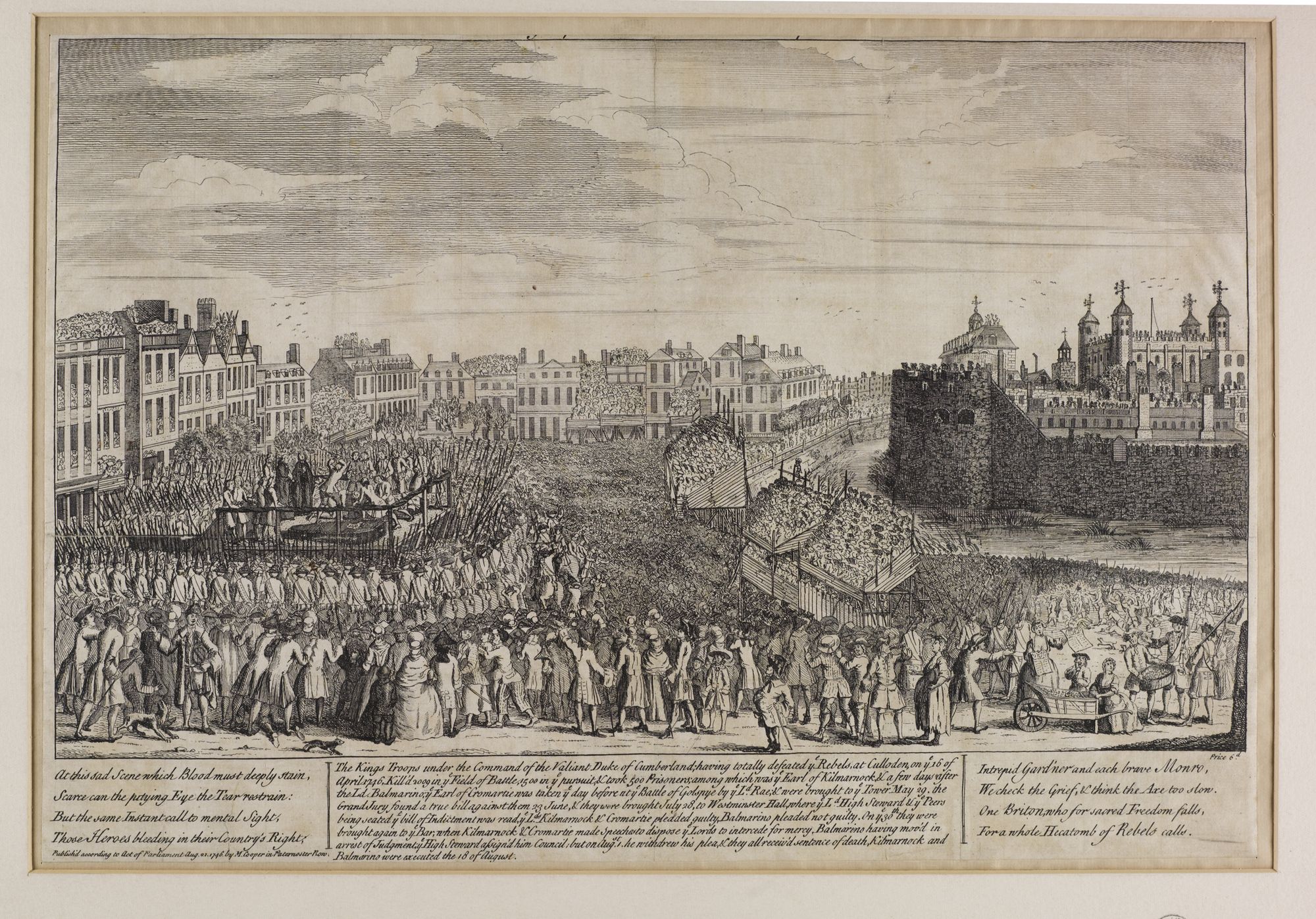 Execution of the Earl of Kilmarnock and Lord Balmerino: National Library of Scotland