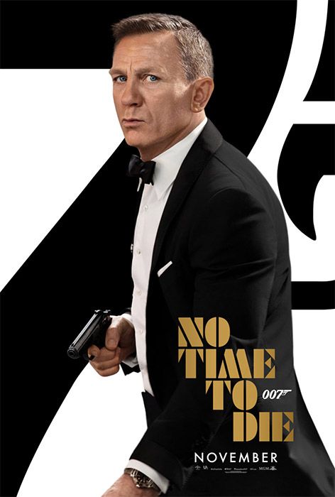 No Time to Die Tuxedo Suit Promotional Poster: Danjaq & MGM