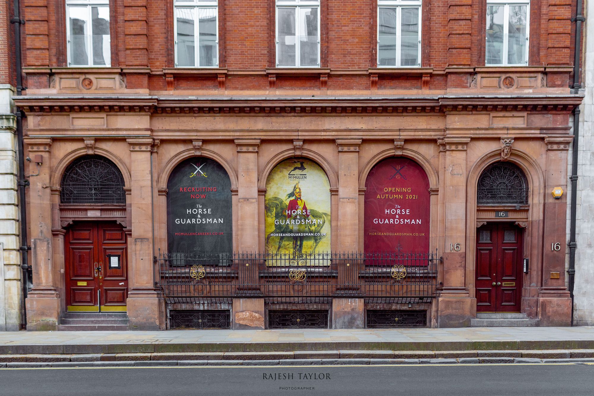 The Fire Marker by the Horse & Guardsman Pub