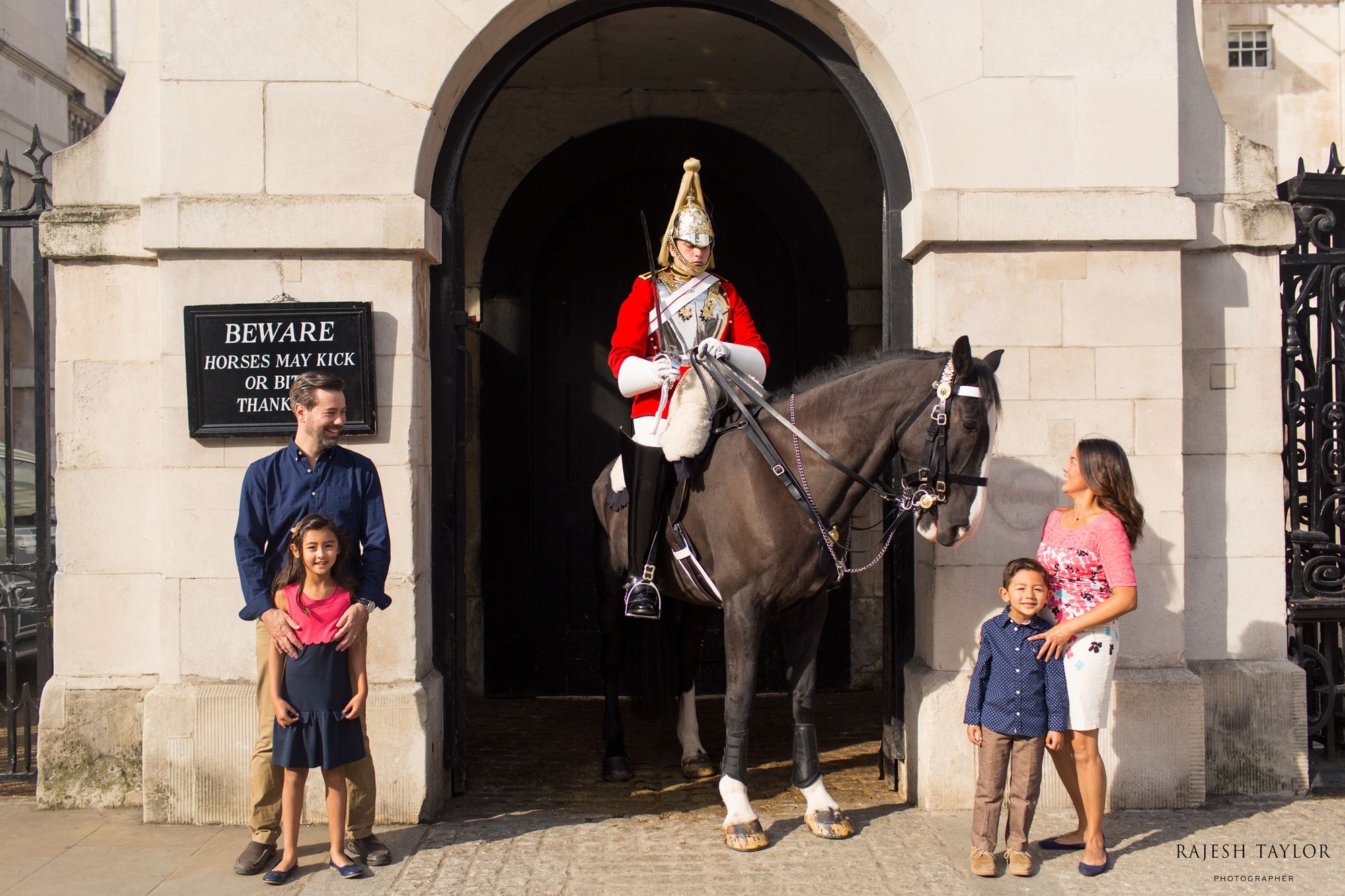 Royal Horse Guards Entrance on Whitehall © Rajesh Taylor