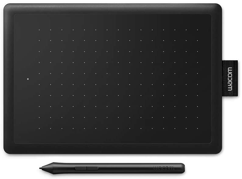 Wacom pen & tablet, small travel size.