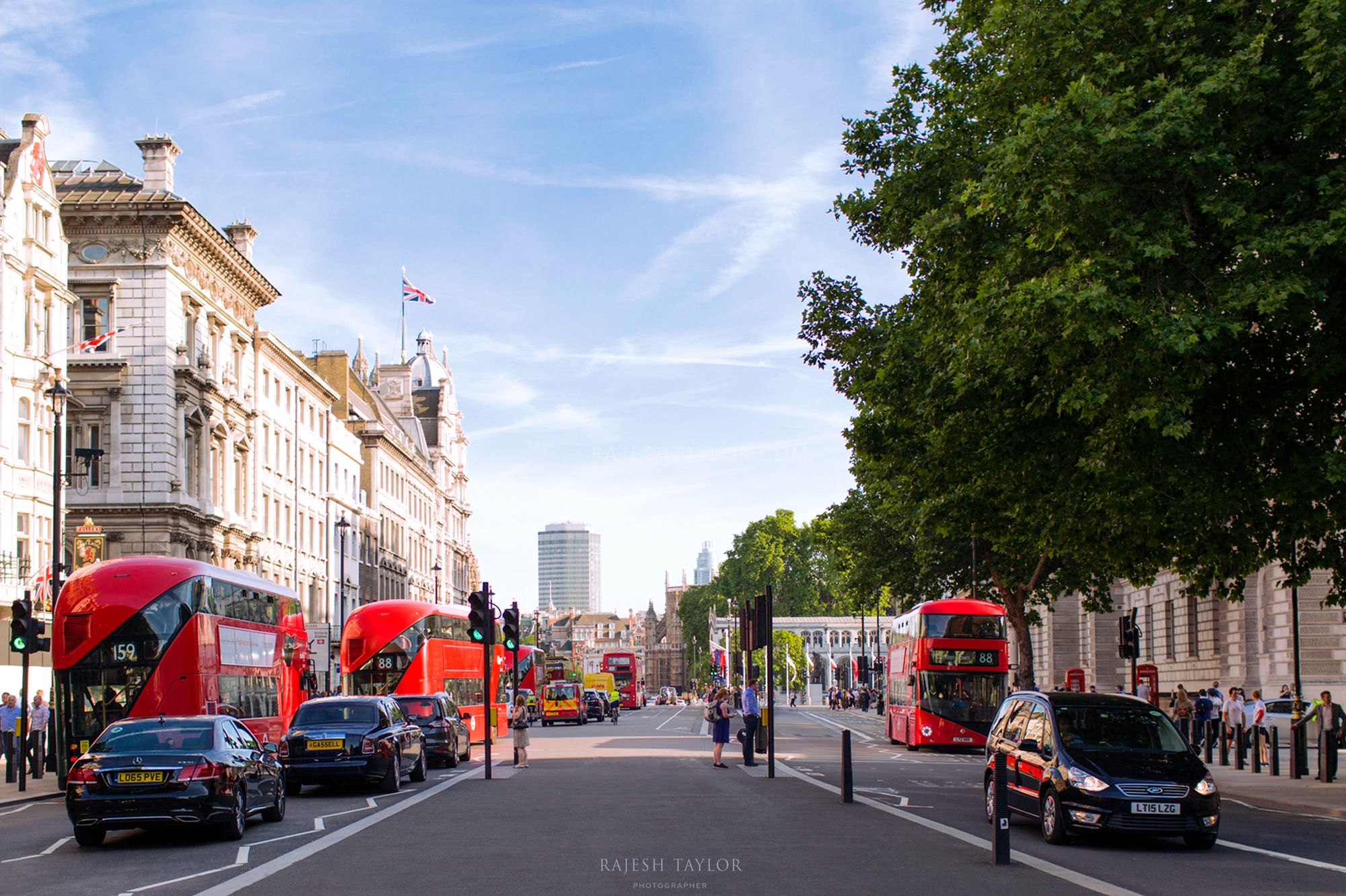 Whitehall towards Parliament Square, City of Westminster: Rajesh Taylor ©