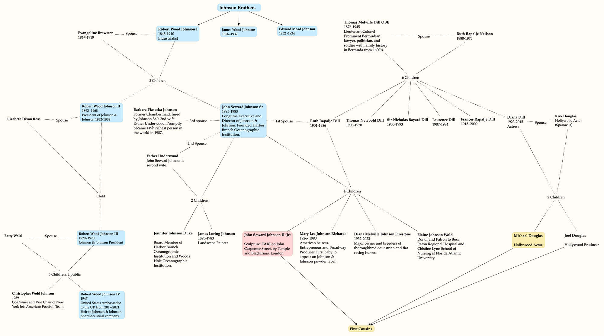 The Johnson & Johnson Family Tree.