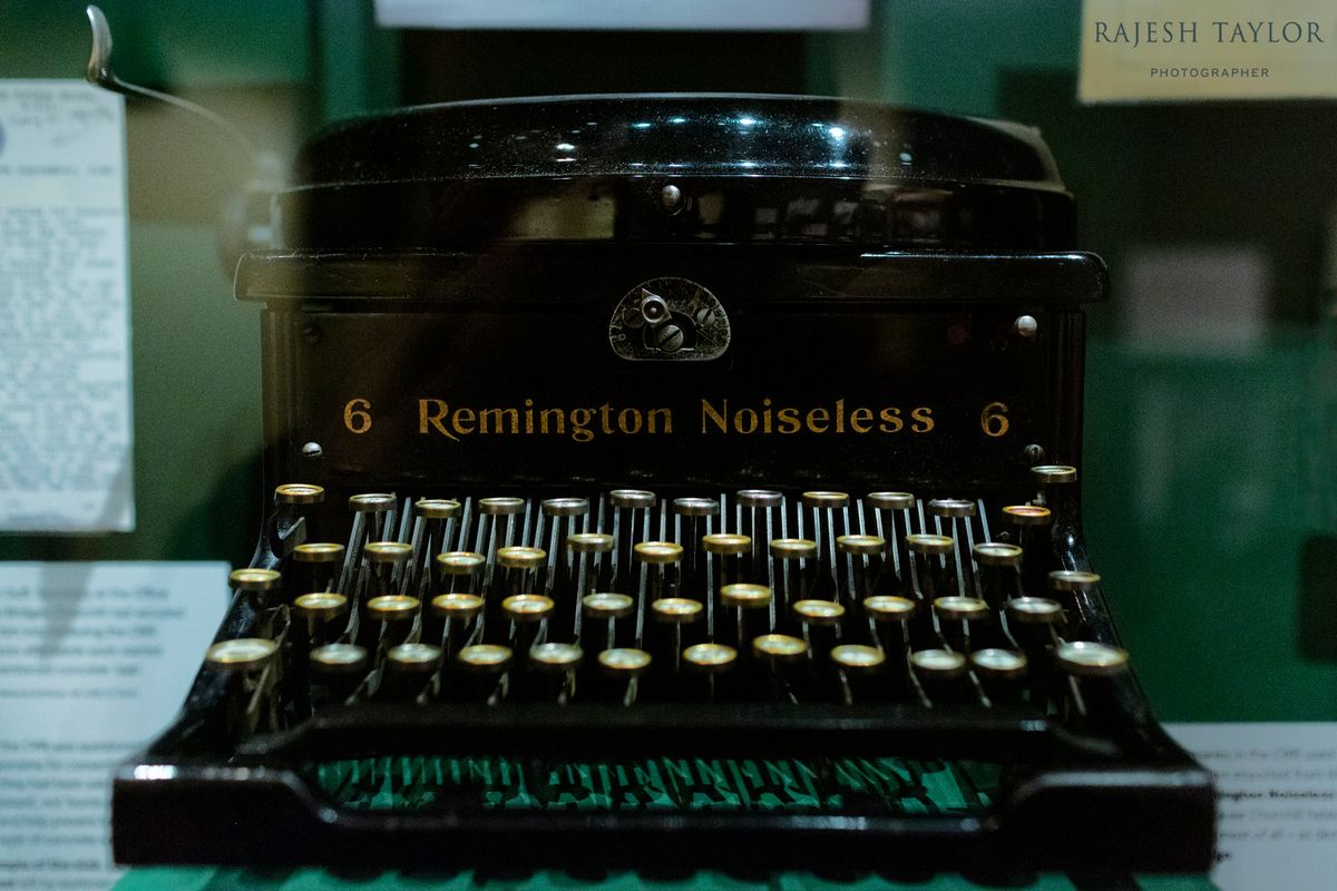 The Noiseless Typewriter in Churchill's War Rooms
