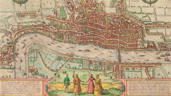 1572 Map of London